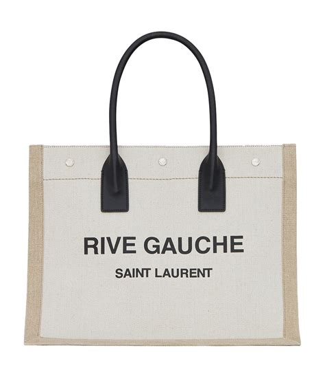 ysl sac cab riv gauch|Saint Laurent Rive Gauche Canvas Tote .